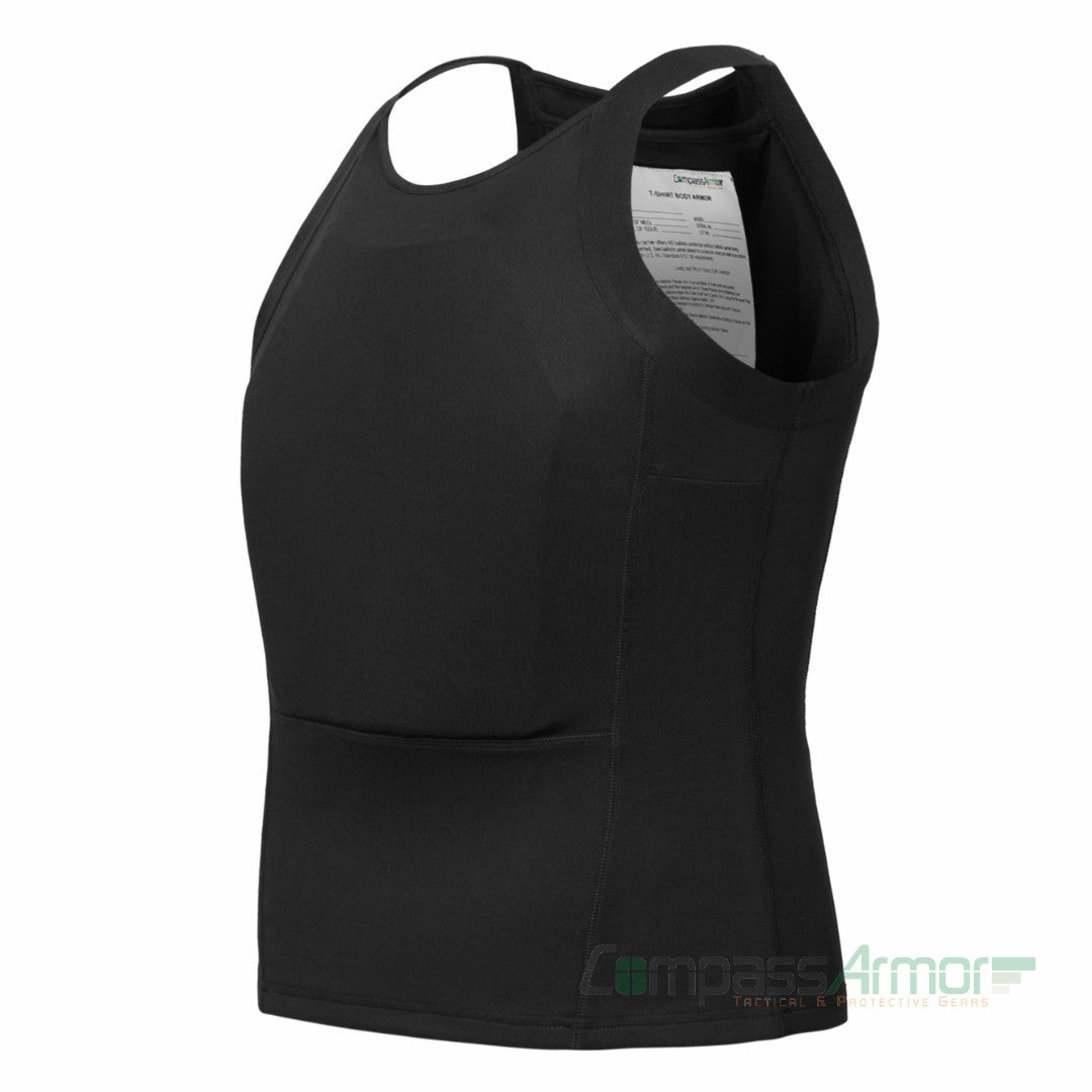 Ultra Thin T shirt Bulletproof Body Armor Vest Concealable Kevlar