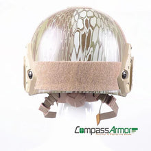 FAST BALLISTIC HIGH CUT HELMET ANTI-BULLET HELMET NIJ IIIA KEVLAR CORE PYTHON COLOR