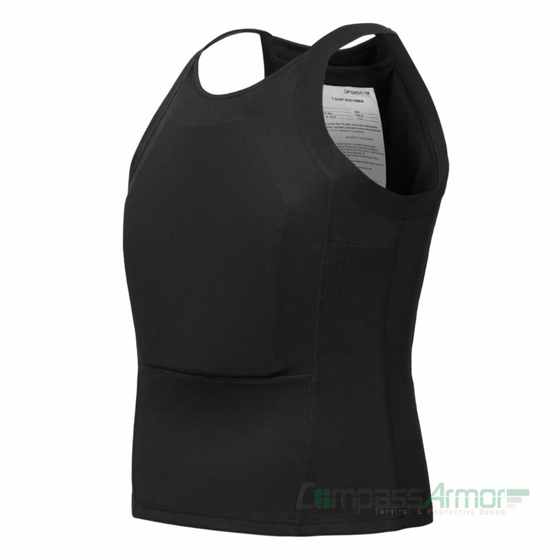 Ultra Thin Body Armor T shirt Vest Level 3A CompassArmor